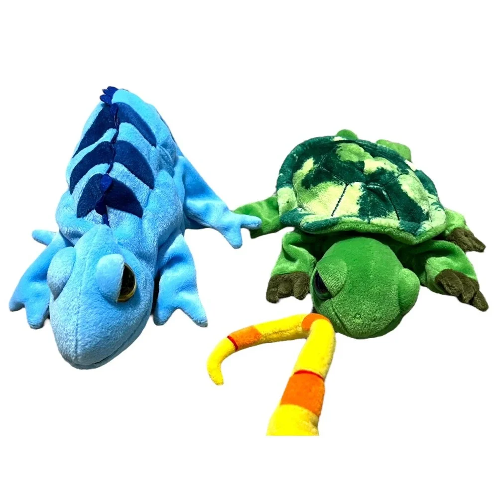 5 Reptile Golf Head Club Covers Hand Puppets Caltoy Very Clean Reptiles